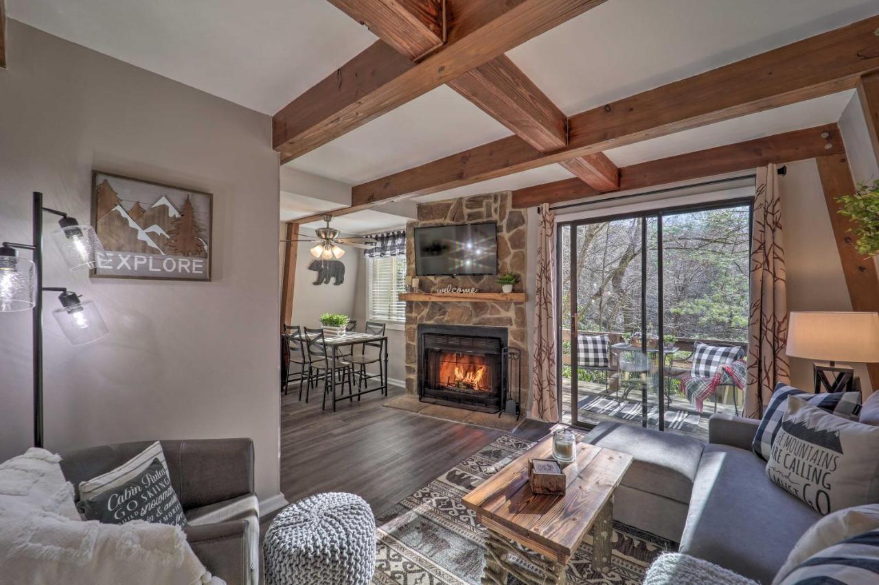 Banner Elk Mountain Retreat With Deck And Fireplace 외부 사진