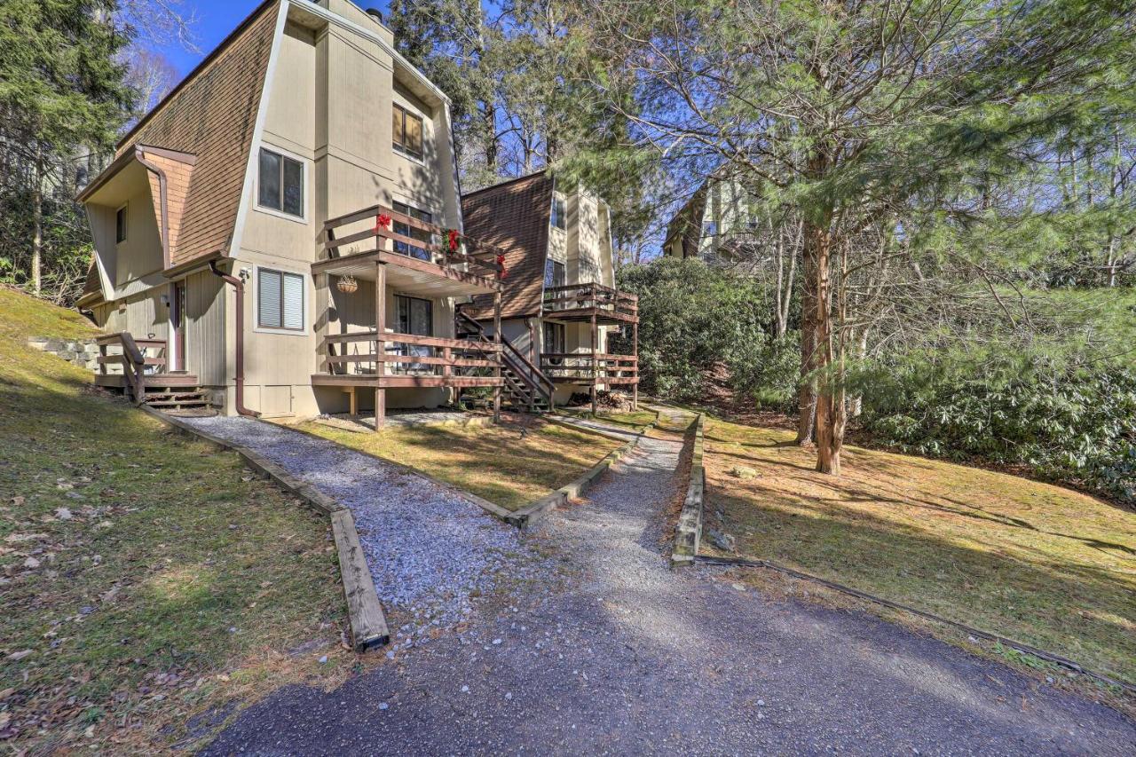 Banner Elk Mountain Retreat With Deck And Fireplace 외부 사진