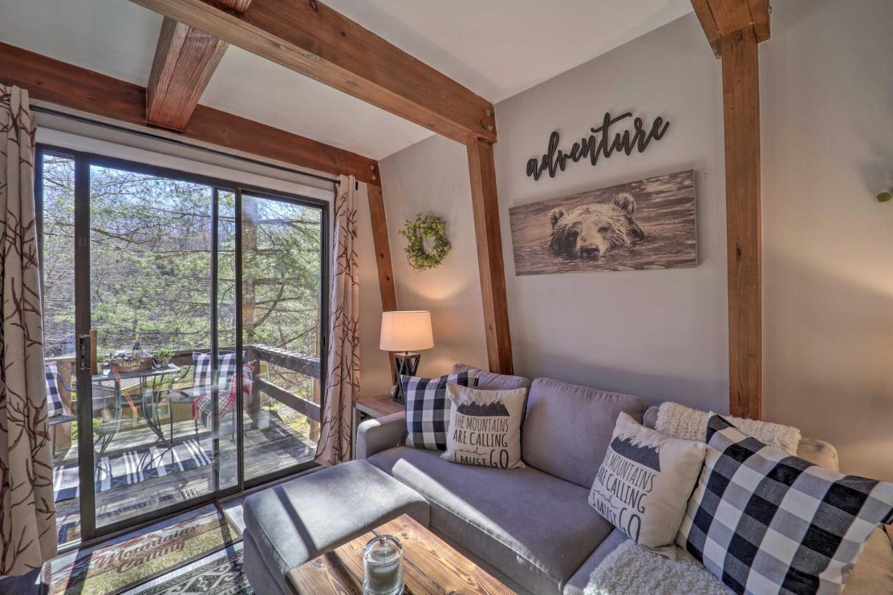 Banner Elk Mountain Retreat With Deck And Fireplace 외부 사진